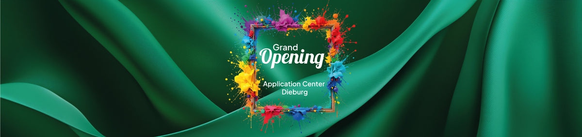 Banner für die Landingpage zur Veranstaltung des Grand Opening vom Application Center Dieburg am 12.11.2026